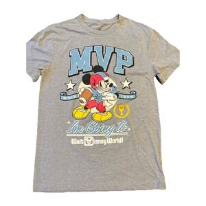 Walt Disney World Mickey Mouse MVP I'm Going To WDW T-Shirt‎ Shirt Size XS